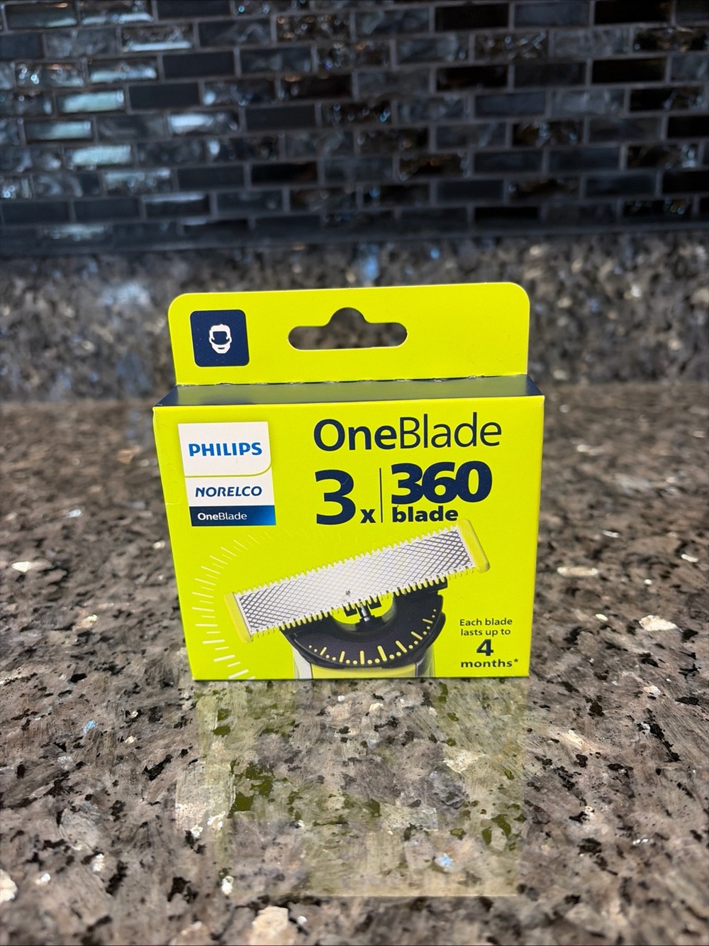 Philips Norelco One Blade OneBlade 360/Blade Replacement 3x Pack 12 Months